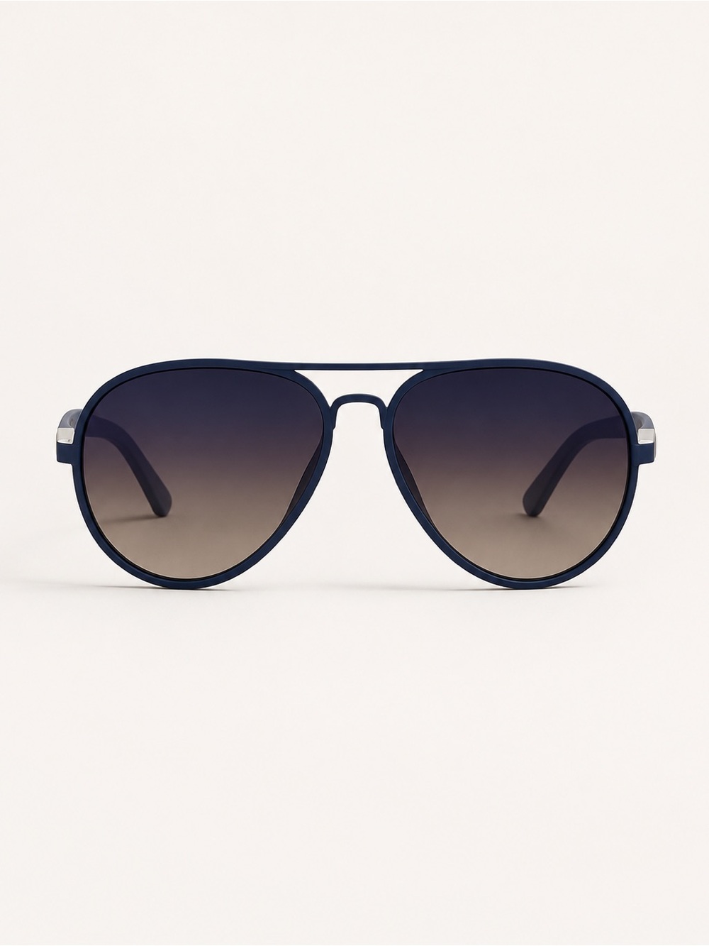 Navy Aviator Sunglasses - Women